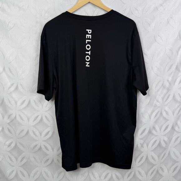 Peloton  Century Club Black Short Sleeve Tee Unisex Size XXL - Picture 3 of 3